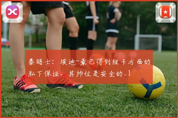 泰晤士：埃迪-豪已得到纽卡方面的私下保证，其帅位是安全的_1